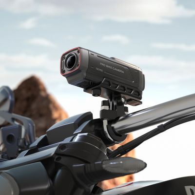 6. Kamera sportowa AKEEYO 730Pro wideorejestrator 4K na kierownicę rower motocykl - czarna