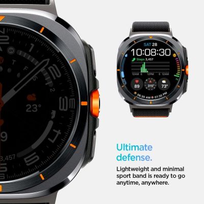 11. Pasek Spigen Fit Lite na Galaxy Watch Ultra 47 mm - czarny