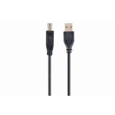 Kabel GEMBIRD CCP-USB2-AMBM-10 (USB 2.0 typu A M - USB 2.0 typu B M; 3m; kolor czarny)