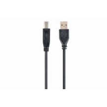 Kabel GEMBIRD CCP-USB2-AMBM-10 (USB 2.0 typu A M - USB 2.0 typu B M; 3m; kolor czarny)