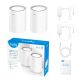 9. Access Point CUDY M1800 (2-Pack) AX1800 Dual Band Wi-Fi 2x Gigabit Mesh
