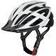Kask rowerowy MTB Wozinsky z odpinanym daszkiem i tylną lampką USB 54-57 cm - czarno-biały