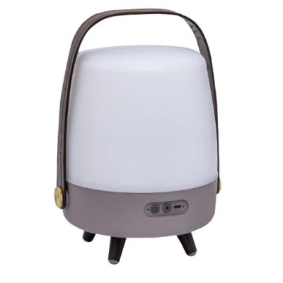 4. Kooduu Lite-up PLAY Mini Głośnik mono przenośny Beżowy, Biały, Drewno 8 W