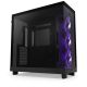 17. NZXT OBUDOWA KOMPUTEROWA NZXT H6 FLOW RGB MIDI TOWER Z OKNEM CZARNA