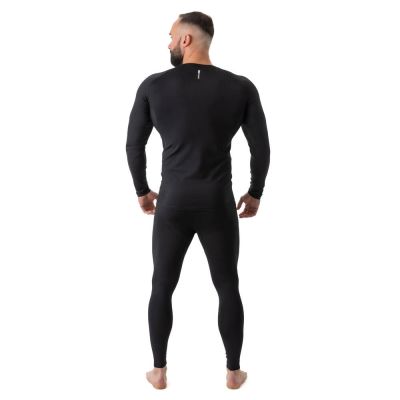 4. Rashguard długi rękaw czarny BlackRSL - S