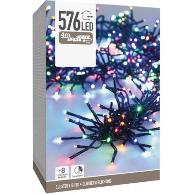 13. LAMPKI CHOINKOWE ŁAŃCUCH ŚWIETLNY 576 LED TIMER MULTIKOLOR
