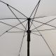 23. PARASOL OGRODOWY 185CM SZARY