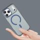 5. Etui Magnetic Abrasive na iPhone 17 Pro Max kompatybilne z MagSafe - matowe niebieskie