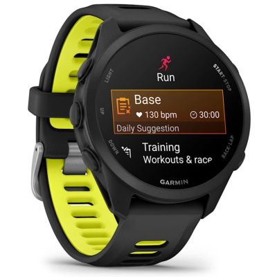 3. Zegarek Garmin Forerunner 170 42,6mm Music Black Amp Yellow
