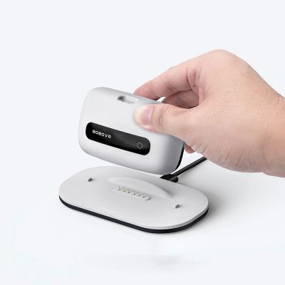 4. Pasek na głowę BoboVR M3 Pro+ z akumulatorem 6500 mAh i stacją ładującą do Meta Quest 3 / 3S - biały