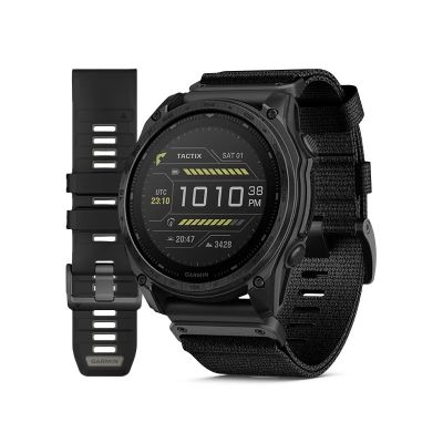 2. Zegarek sportowy Garmin Tactix 8 AMOLED 51mm Czarny
