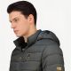 8. Kurtka męska Geographical Norway AMIGOMAP LONG HOOD DB DGREY MEN 233 DARK GREY (WZ5086H/GN-GRIS FONCÉ)