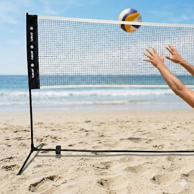 16. SIATKA I STELAŻ DO GRY W BADMINTONA 5X1.55M POKROWIEC ENERO