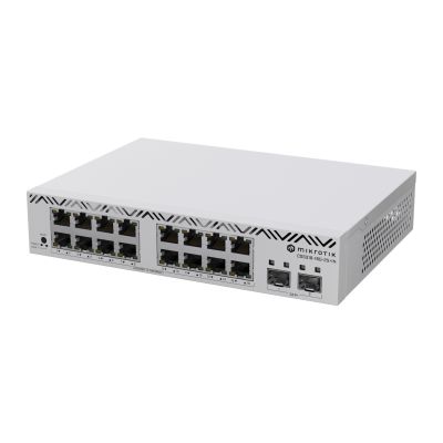 2. Switch Mikrotik CSS318-16G-2S+IN 18p  Managed Gigabit/10G