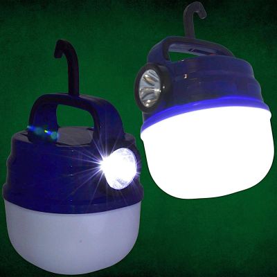 12. LATARKA LAMPA CAMPING ŁADOWANIE USB I SOLAR REDCLIFFS
