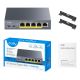 3. SWITCH POE / EXTENDER POE40 4-PORTOWY + 1X UPLINK CUDY