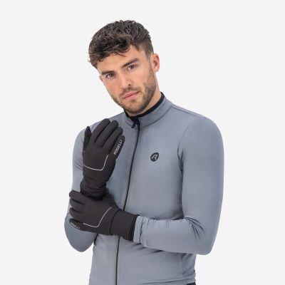 2. Rogelli rękawiczki zimowe ESSENTIAL czarne M