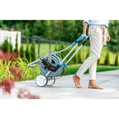 2. CELLFAST 55-060 Wózek z kołowrotkiem Ręczny Czarny, Szary