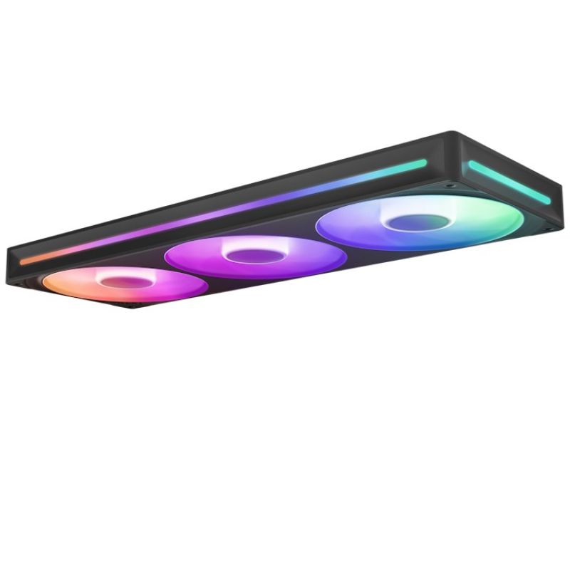 3. NZXT RF-U36HF-B1 system chłodzenia komputerów Obudowa komputera Wentylator 36 cm Czarny