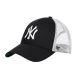 4. Czapka z daszkiem 47 Brand MLB New York Yankees Branson Cap B-BRANS17CTP-BK