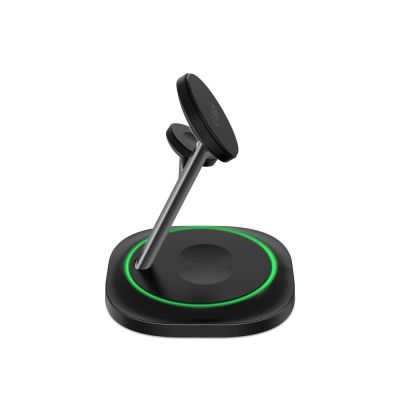 5. Ładowarka indukcyjna Tech-Protect QI15W-A46 3w1 Magnetic MagSafe - czarna