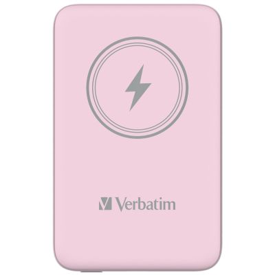 3. Verbatim Charge 'n' Go Litowo-polimerowy (LiPo) 10000 mAh Bezprzewodowe ładowanie Różowy