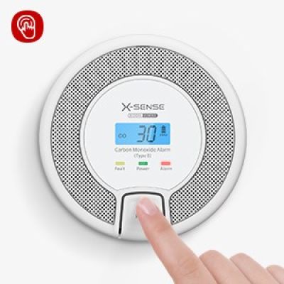 5. X-Sense CO03D detektor dymu Detektor tlenku węgla Przewodowa