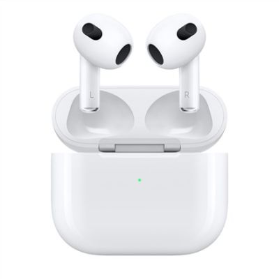 7. Apple AirPods (3rd generation) AirPods Zestaw słuchawkowy Bezprzewodowy Douszny Połączenia/muzyka Bluetooth Biały
