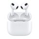 7. Apple AirPods (3rd generation) AirPods Zestaw słuchawkowy Bezprzewodowy Douszny Połączenia/muzyka Bluetooth Biały