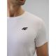3. T-shirt bawełniany gładki męski 4F 4FWMM00TTSHM3340-10S