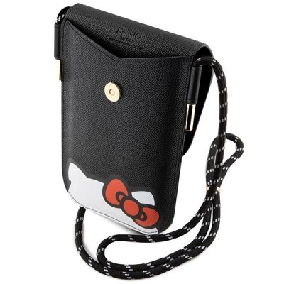 5. Torebka Hello Kitty Leather Hiding Kitty Cord - czarna