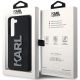 8. Etui Karl Lagerfeld 3D Rubber Glitter Logo na Samsung Galaxy S23 - czarne