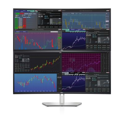 13. DELL UltraSharp U3824DW LED display 95,2 cm (37.5") 3840 x 1600 px Wide Quad HD+ LCD Czarny, Srebrny