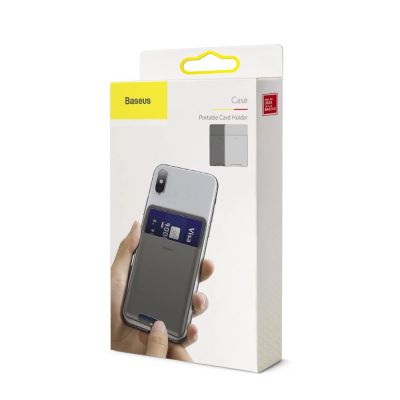 15. Baseus samoprzylepne etui na kartę karty dokumenty do telefonu szary (ACKD-B0G)