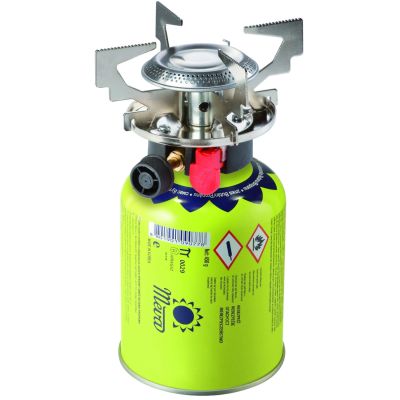 5. Kuchenka turystyczna na gaz na kartusze gazowe (gwint lub zawór) ATOS piezo zapalnik 1.8kW