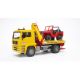 4. BRUDER MAN TGA Breakdown truck with cross country vehicle
