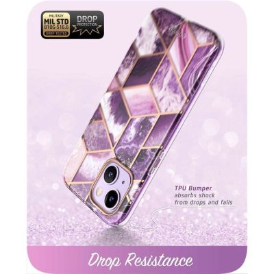 2. Etui Supcase Cosmo na iPhone 14 Plus - różowy marmur