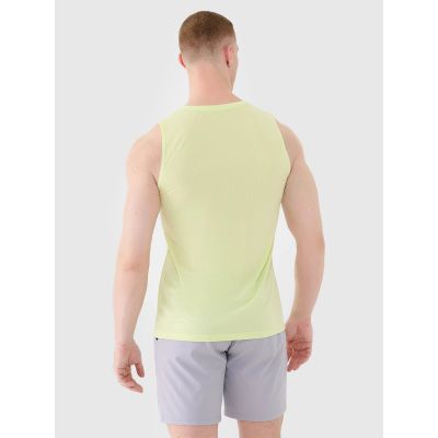 3. Tank top męski treningowy szybkoschnący 4F 4FWSS25TFSLM460-45S