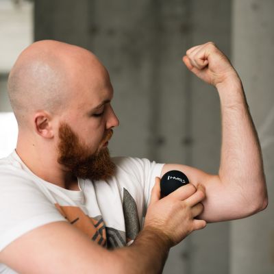 12. BLC01 LACROSSE POJEDYŃCZA PIŁKA DO MASAŻU HMS