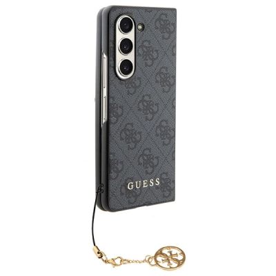 3. Etui Guess 4G Charms Collection na Samsung Galaxy Z Fold 5 - szare
