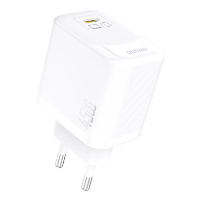 2. Ładowarka sieciowa Dudao A28C 45W GaN + kabel USB-C - biała