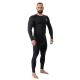 3. Rashguard długi rękaw czarny BlackRSL - S