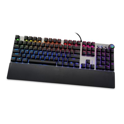 27. Klawiatura mechaniczna IBOX AURORA K-4 RGB IKGMK4 (USB; (US); kolor czarny)