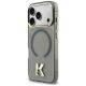 2. Etui Karl Lagerfeld IML K Head Logo MagSafe na iPhone 17 Pro - czarne