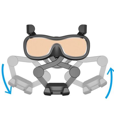 6. Grawitacyjny uchwyt samochodowy do smartfona na kratkę nawiewu z odświeżaczem czarny (YC06)