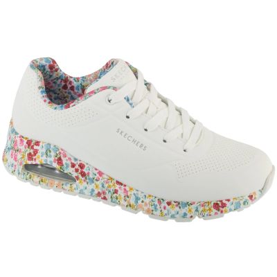 Skechers Uno - Majestic Garden 155583-WMLT Białe 36