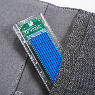 5. Kieszeń dyskowa Orico TCM2-C3 M.2 NVME na USB-C 10Gb/s - niebieska