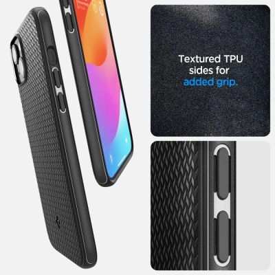 9. Etui Spigen Mag Armor MagSafe na iPhone 15 - czarny mat