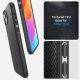 9. Etui Spigen Mag Armor MagSafe na iPhone 15 - czarny mat