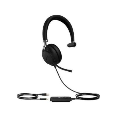 3. Yealink UH38 Mono Teams Zestaw słuchawkowy Przewodowy i Bezprzewodowy Opaska na głowę Biuro/centrum telefoniczne Bluetooth Czarny
